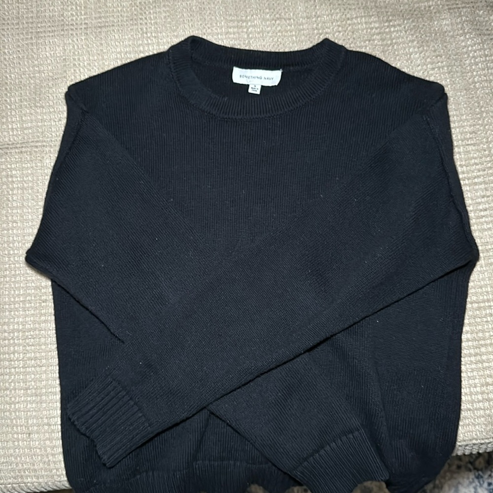 Something Navy Sweater